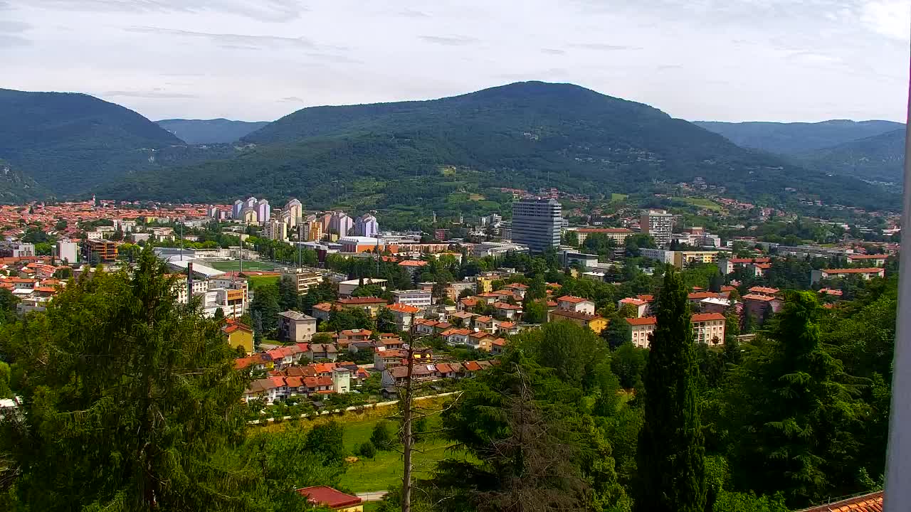 Nova Gorica et Gorizia : Vue Imprenable depuis le Monastère Franciscain de Kostanjevica