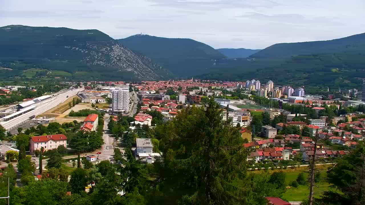 Nova Gorica i Gorica: Prekrasan Pogled iz Franjevačkog Samostana Kostanjevica