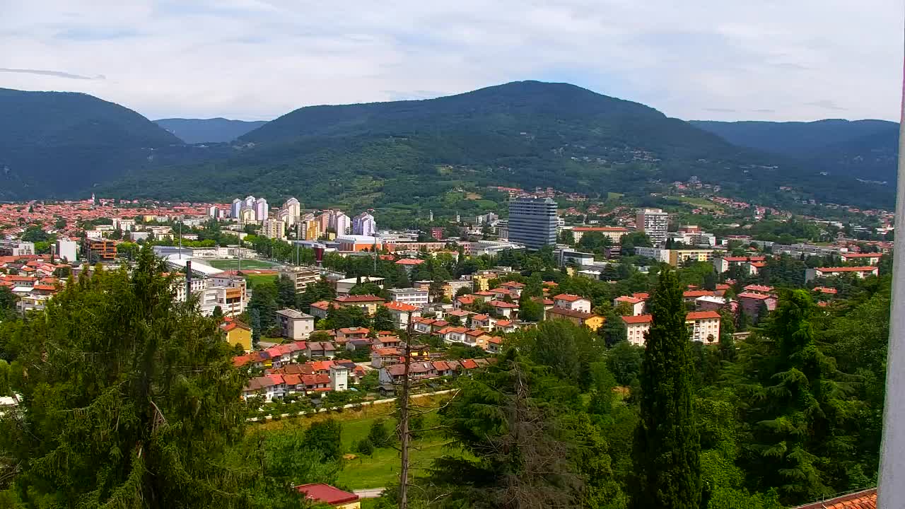 Nova Gorica et Gorizia : Vue Imprenable depuis le Monastère Franciscain de Kostanjevica