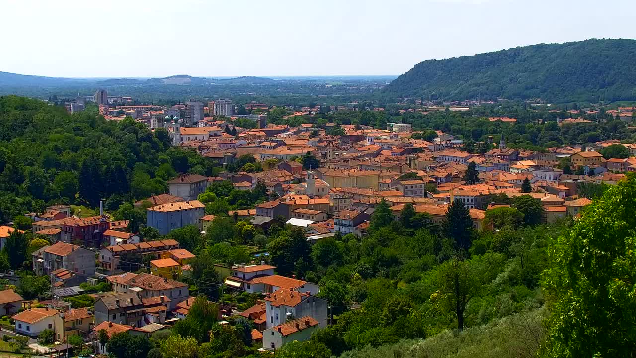 Nova Gorica in Gorica: Čudovit Razgled iz Frančiškanskega Samostana Kostanjevica