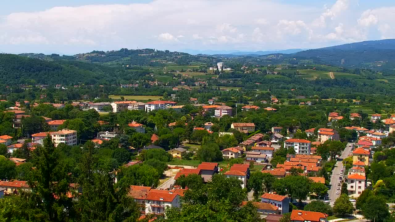 Nova Gorica in Gorica: Čudovit Razgled iz Frančiškanskega Samostana Kostanjevica
