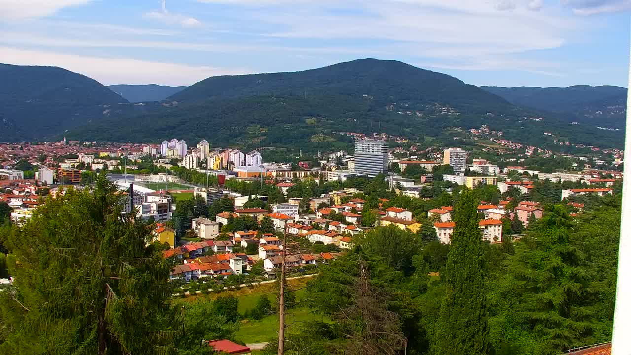 Nova Gorica i Gorica: Prekrasan Pogled iz Franjevačkog Samostana Kostanjevica