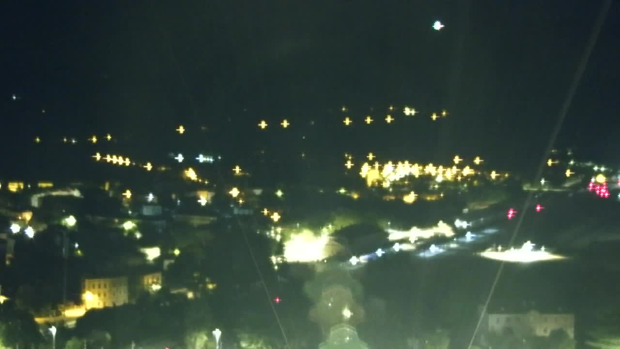 Nova Gorica in Gorica: Čudovit Razgled iz Frančiškanskega Samostana Kostanjevica