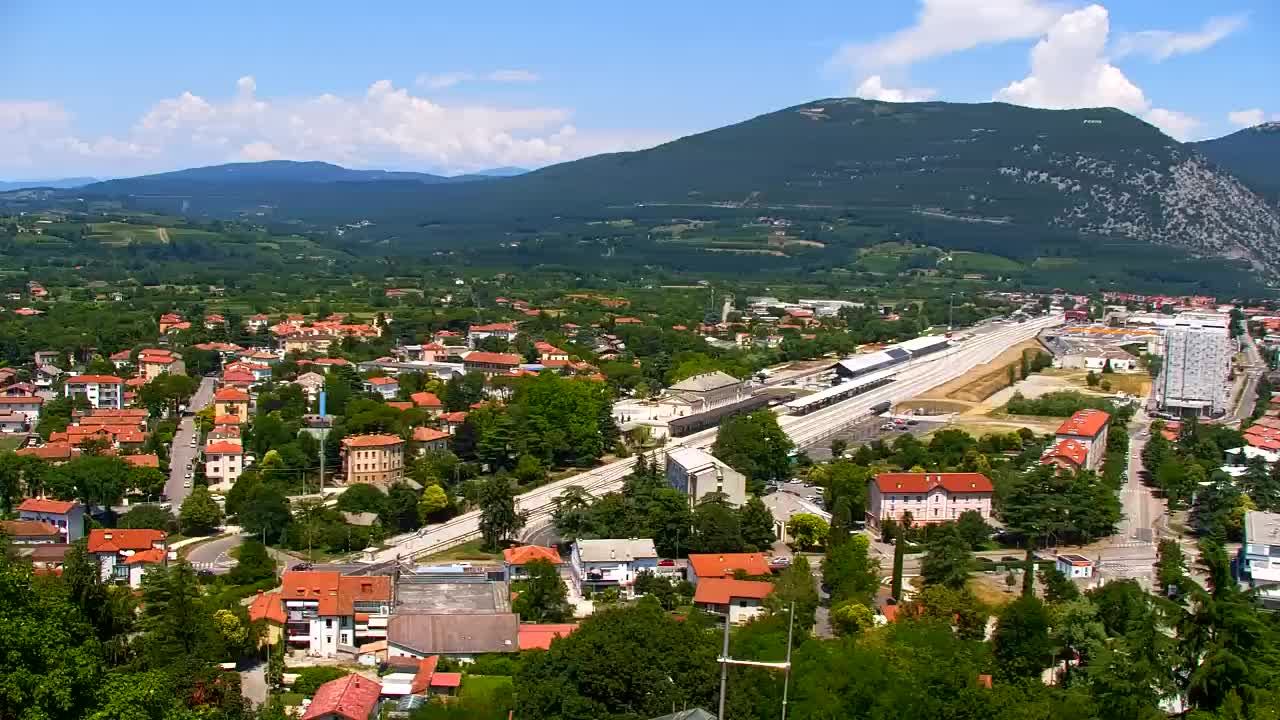 Nova Gorica i Gorica: Prekrasan Pogled iz Franjevačkog Samostana Kostanjevica