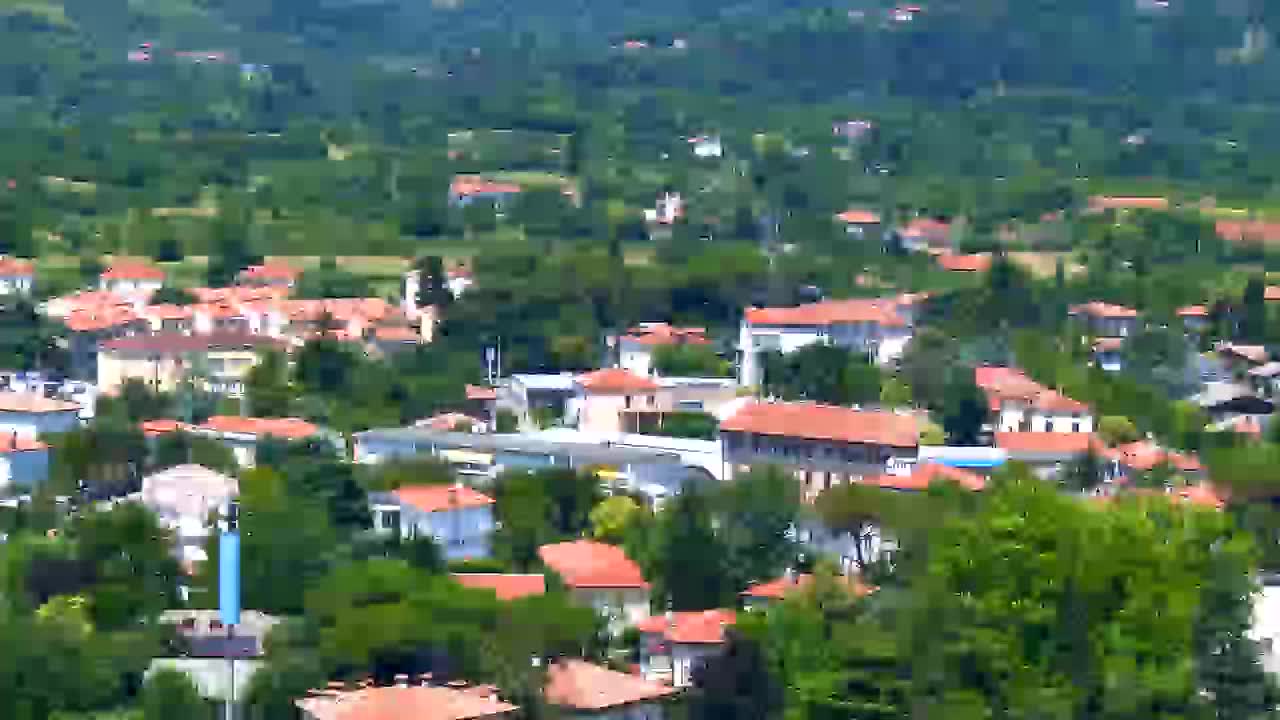 Nova Gorica in Gorica: Čudovit Razgled iz Frančiškanskega Samostana Kostanjevica
