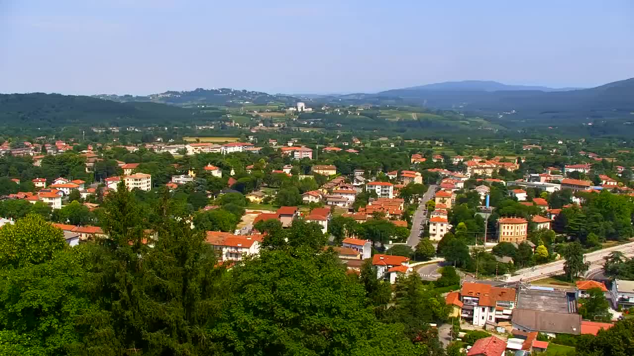 Nova Gorica in Gorica: Čudovit Razgled iz Frančiškanskega Samostana Kostanjevica