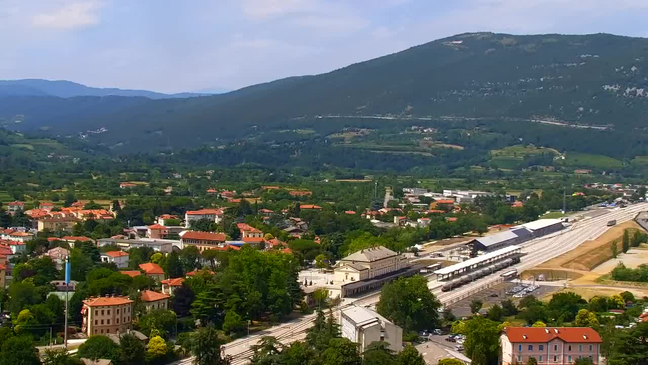 Nova Gorica in Gorica: Čudovit Razgled iz Frančiškanskega Samostana Kostanjevica