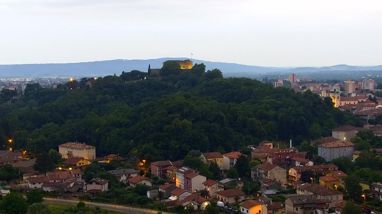 Nova Gorica et Gorizia : Vue Imprenable depuis le Monastère Franciscain de Kostanjevica