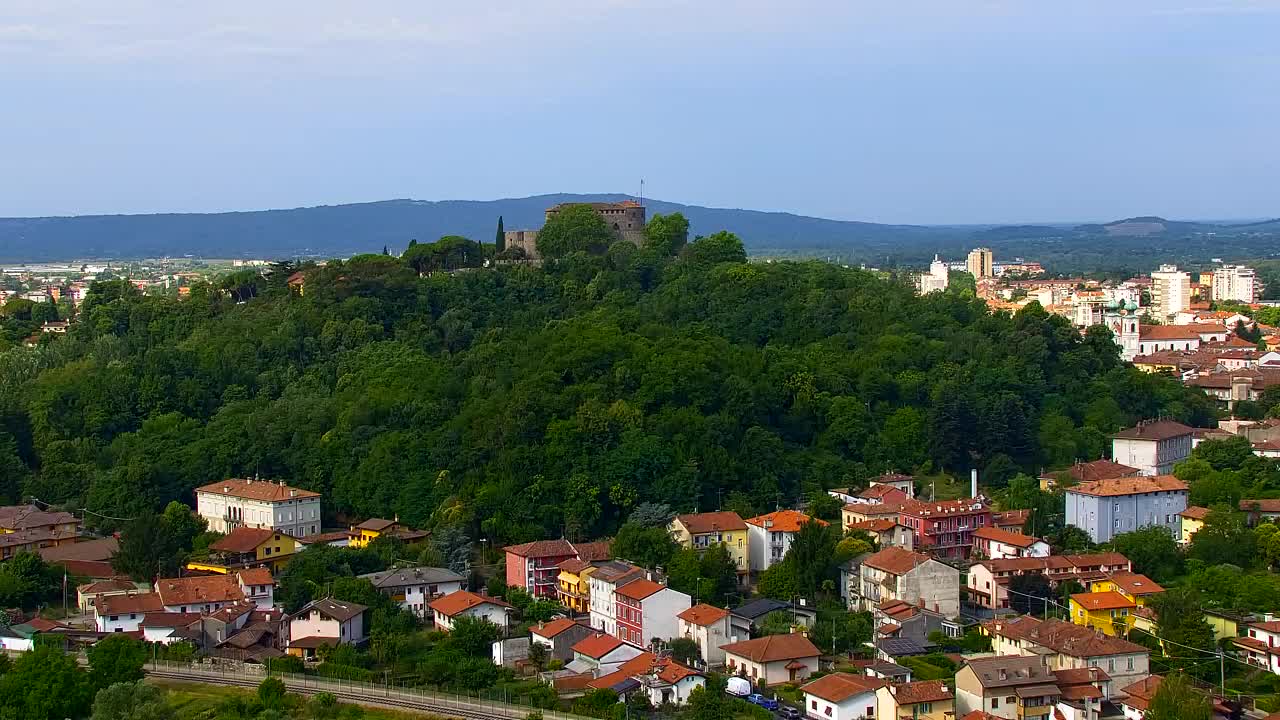 Nova Gorica in Gorica: Čudovit Razgled iz Frančiškanskega Samostana Kostanjevica