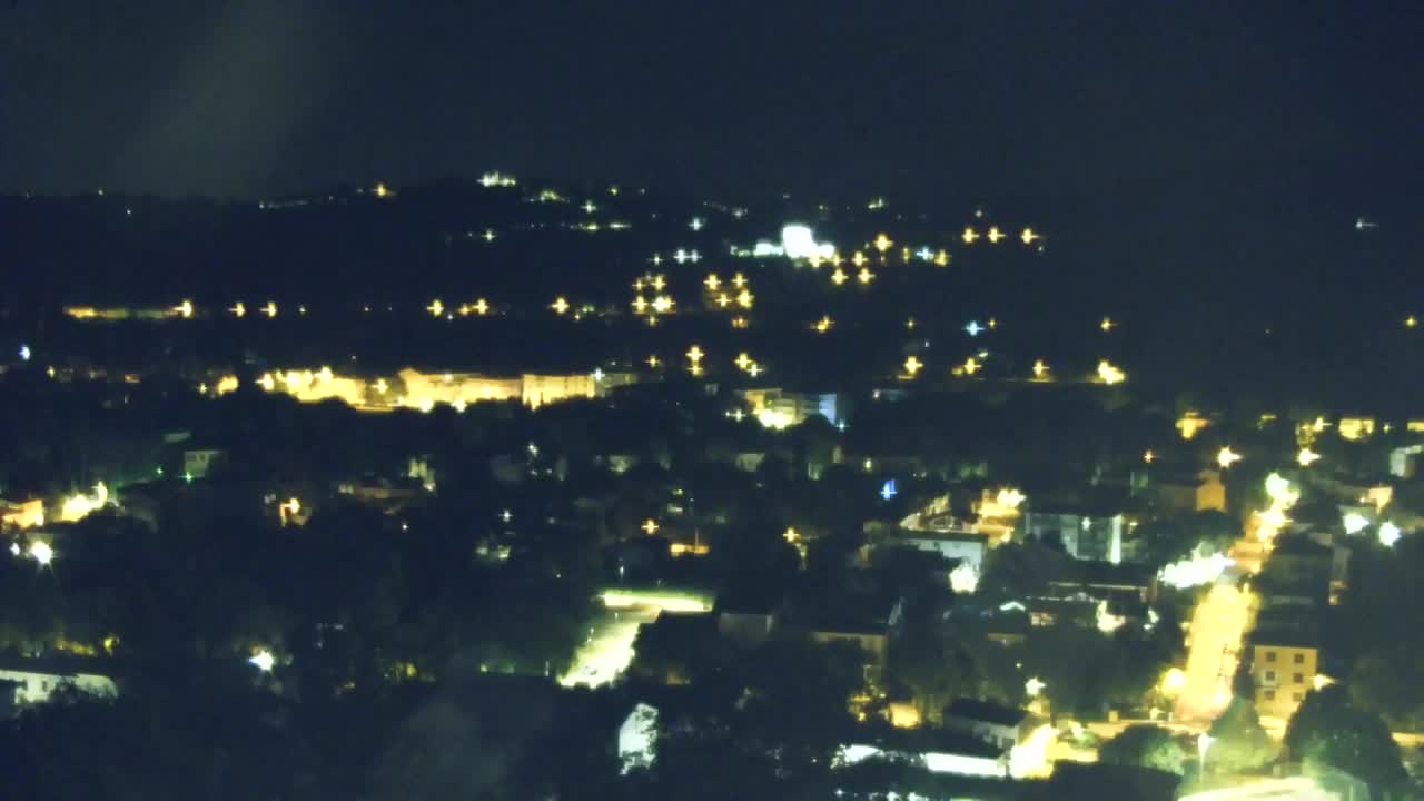 Nova Gorica in Gorica: Čudovit Razgled iz Frančiškanskega Samostana Kostanjevica