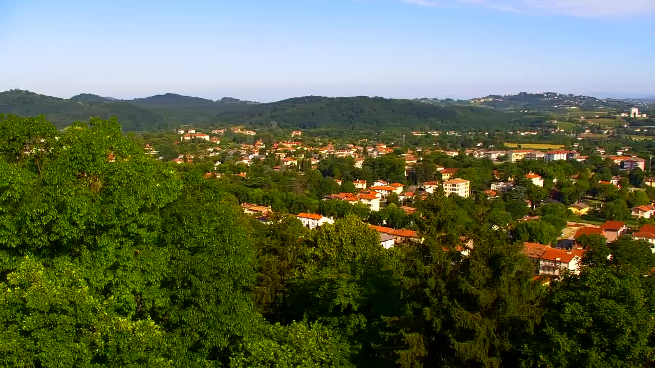 Nova Gorica et Gorizia : Vue Imprenable depuis le Monastère Franciscain de Kostanjevica