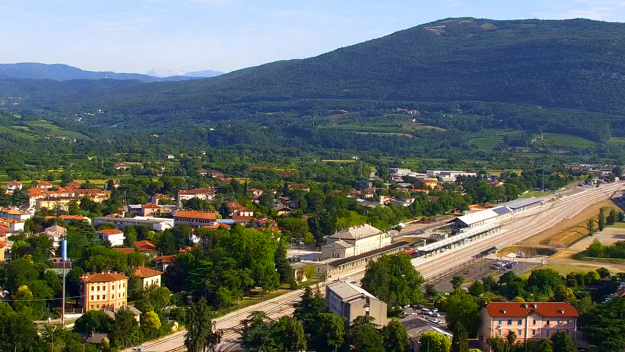 Nova Gorica in Gorica: Čudovit Razgled iz Frančiškanskega Samostana Kostanjevica