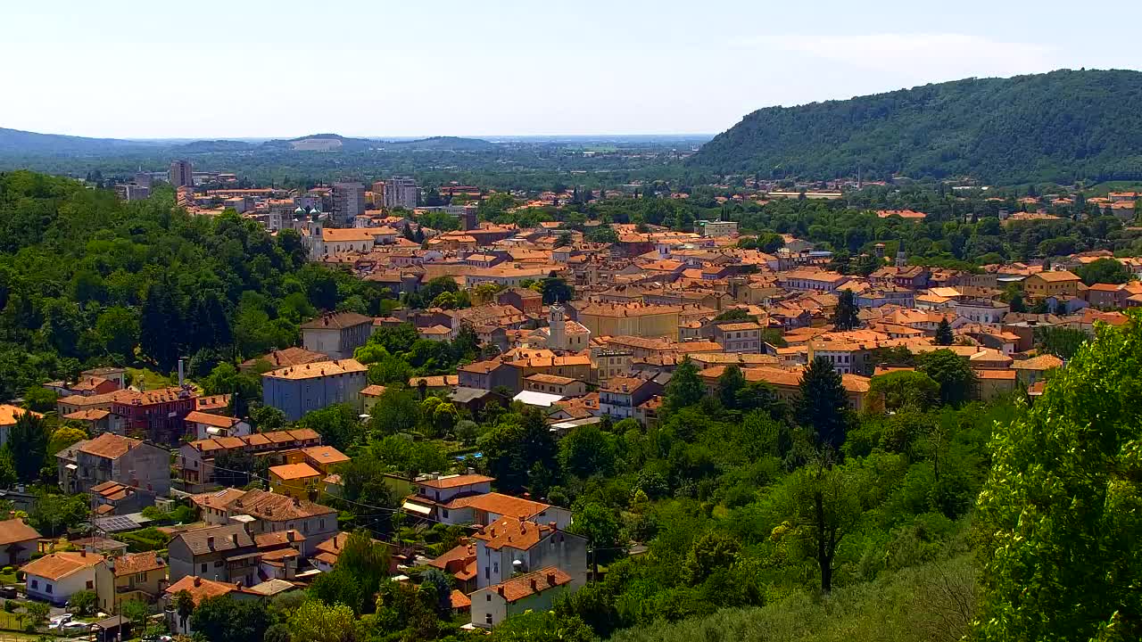 Nova Gorica et Gorizia : Vue Imprenable depuis le Monastère Franciscain de Kostanjevica