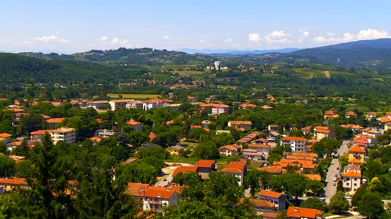 Nova Gorica y Gorizia: Impresionantes Vistas desde el Monasterio Franciscano de Kostanjevica