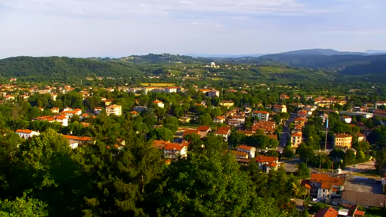Nova Gorica in Gorica: Čudovit Razgled iz Frančiškanskega Samostana Kostanjevica