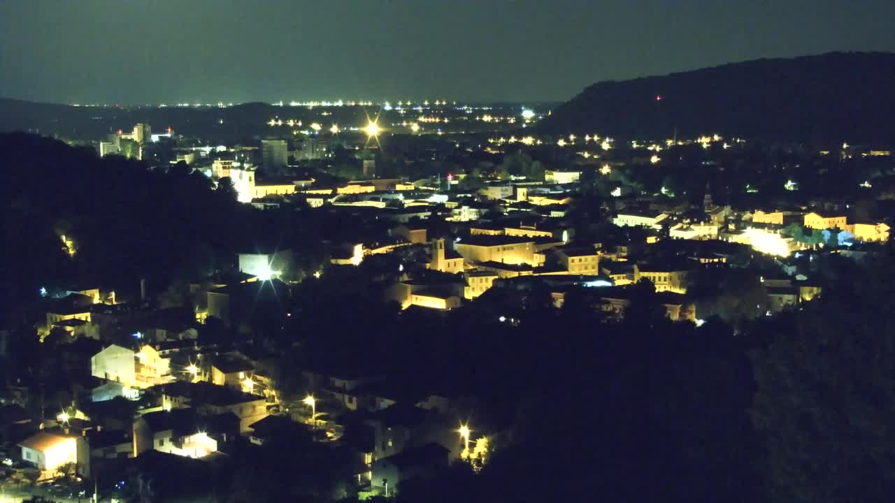 Nova Gorica in Gorica: Čudovit Razgled iz Frančiškanskega Samostana Kostanjevica