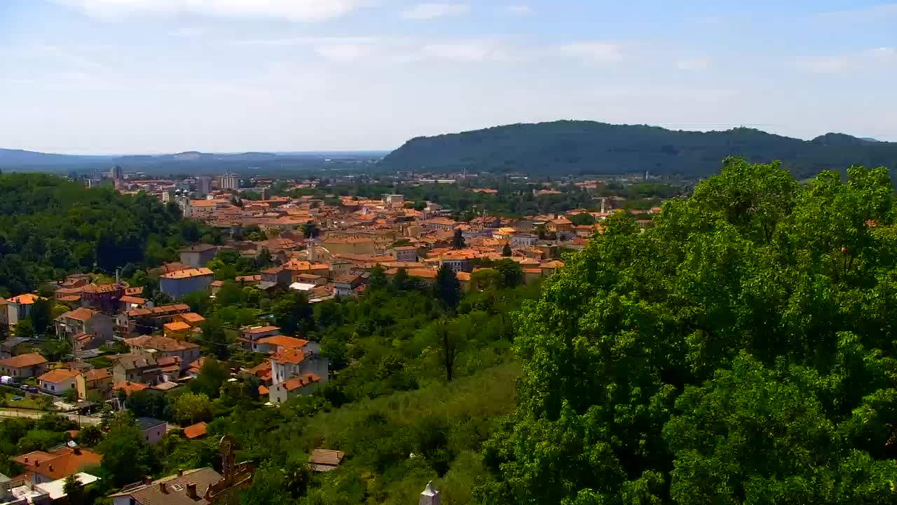 Nova Gorica in Gorica: Čudovit Razgled iz Frančiškanskega Samostana Kostanjevica