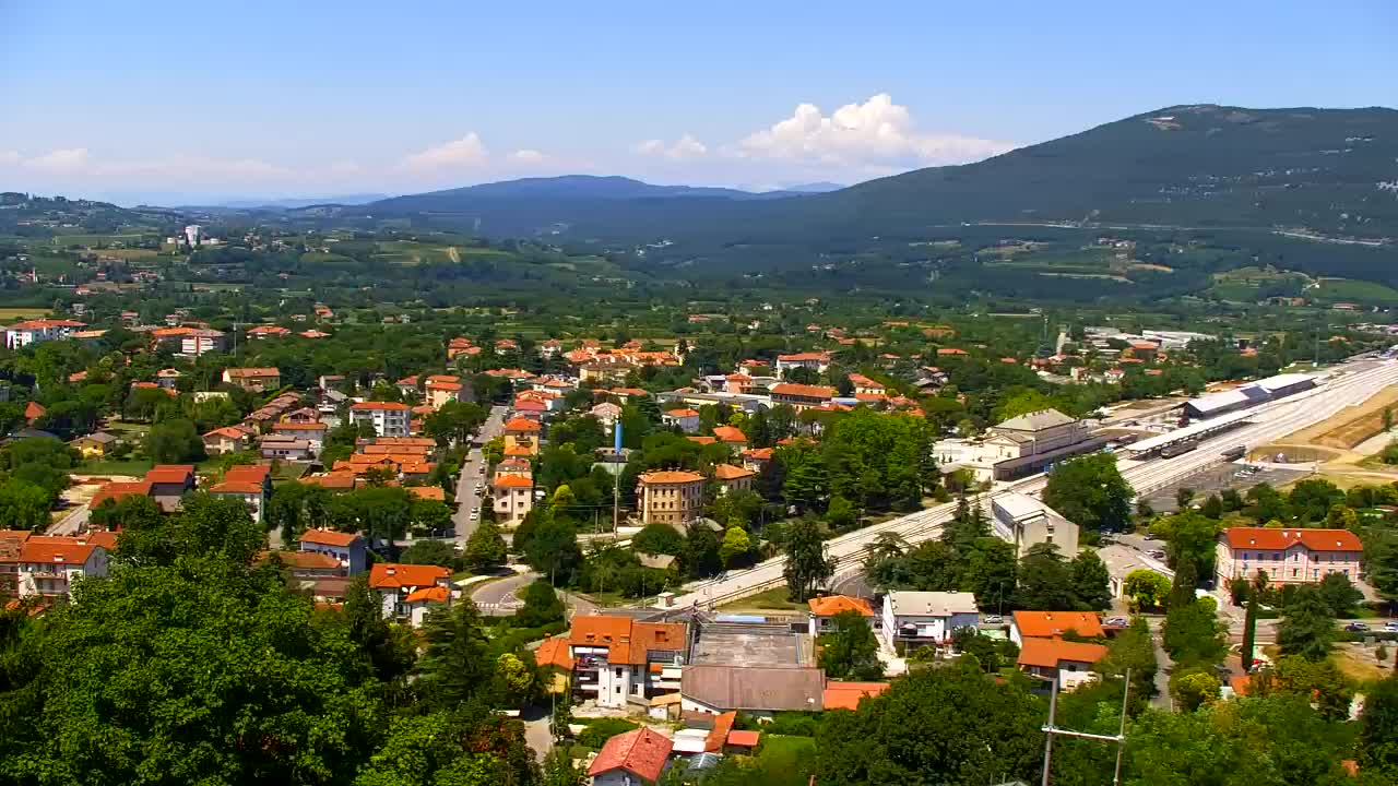 Nova Gorica et Gorizia : Vue Imprenable depuis le Monastère Franciscain de Kostanjevica