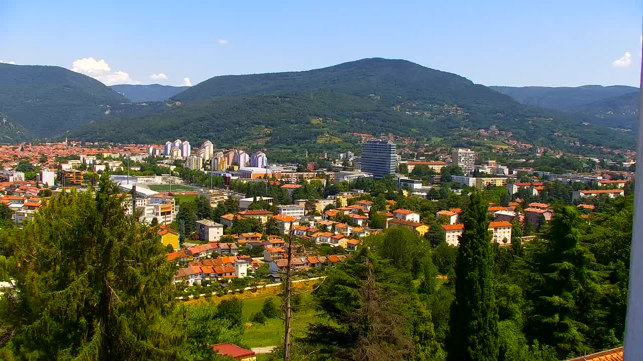 Nova Gorica i Gorica: Prekrasan Pogled iz Franjevačkog Samostana Kostanjevica