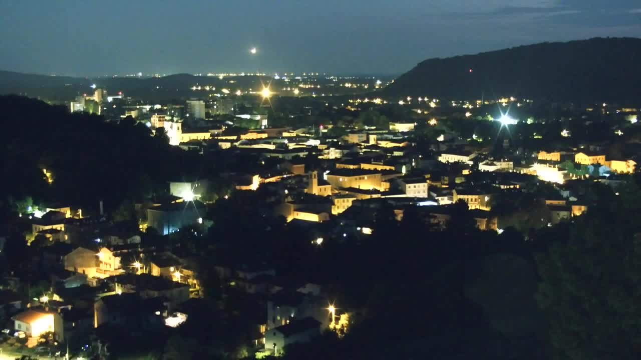 Nova Gorica et Gorizia : Vue Imprenable depuis le Monastère Franciscain de Kostanjevica