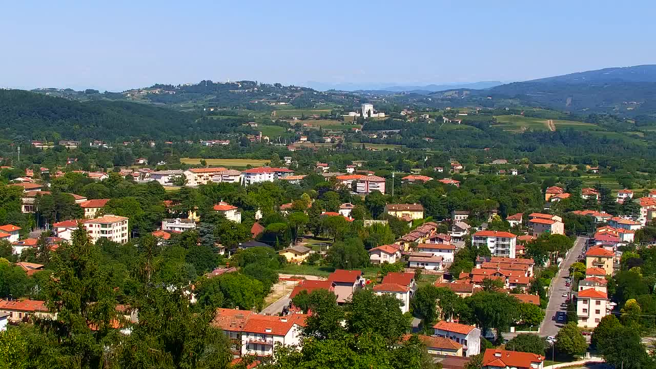 Nova Gorica in Gorica: Čudovit Razgled iz Frančiškanskega Samostana Kostanjevica