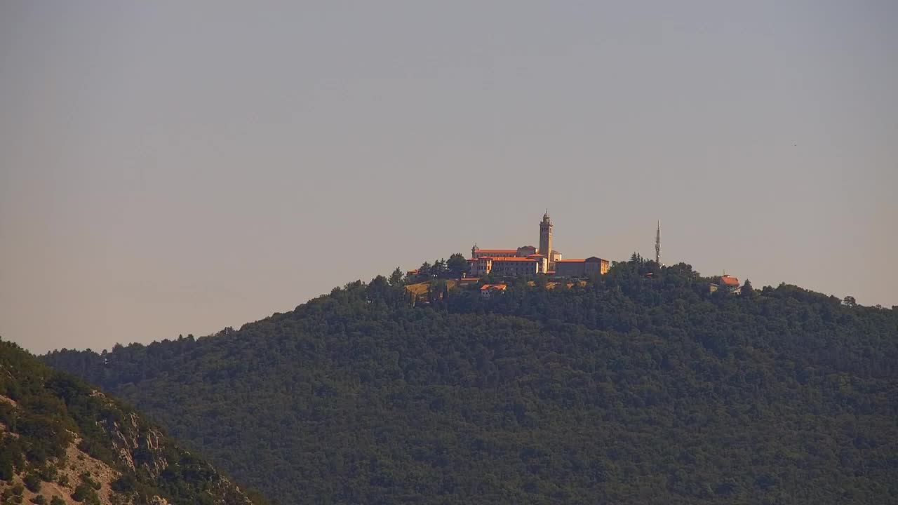 Nova Gorica et Gorizia : Vue Imprenable depuis le Monastère Franciscain de Kostanjevica