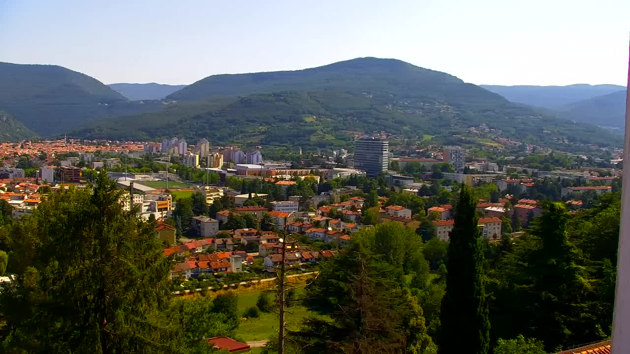 Nova Gorica et Gorizia : Vue Imprenable depuis le Monastère Franciscain de Kostanjevica