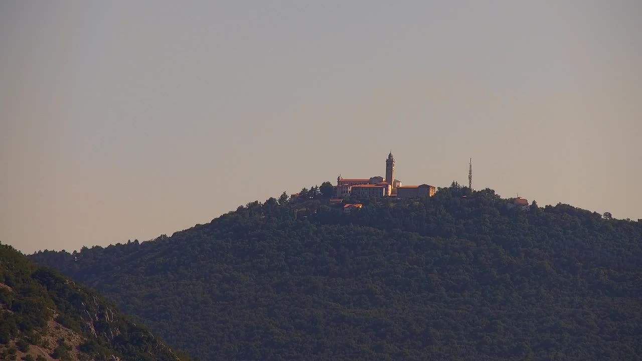 Nova Gorica in Gorica: Čudovit Razgled iz Frančiškanskega Samostana Kostanjevica