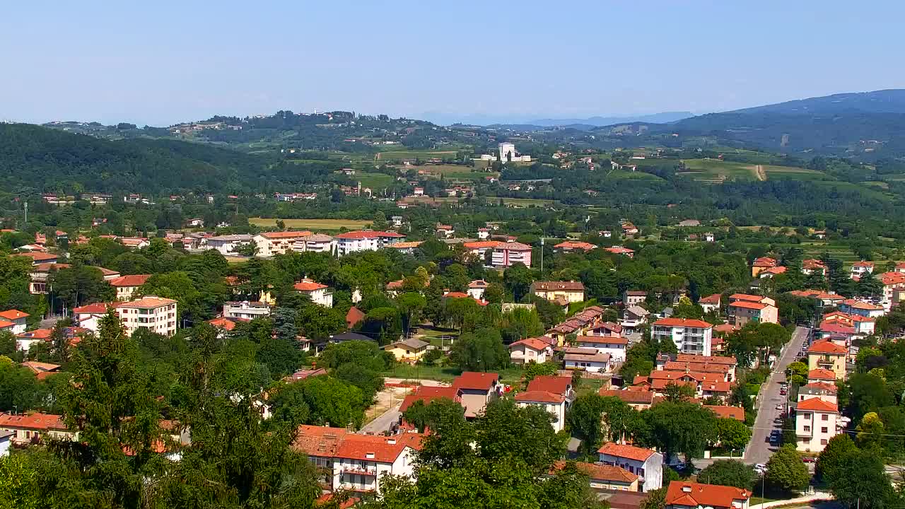 Nova Gorica und Görz: Atemberaubende Aussicht vom Franziskanerkloster Kostanjevica