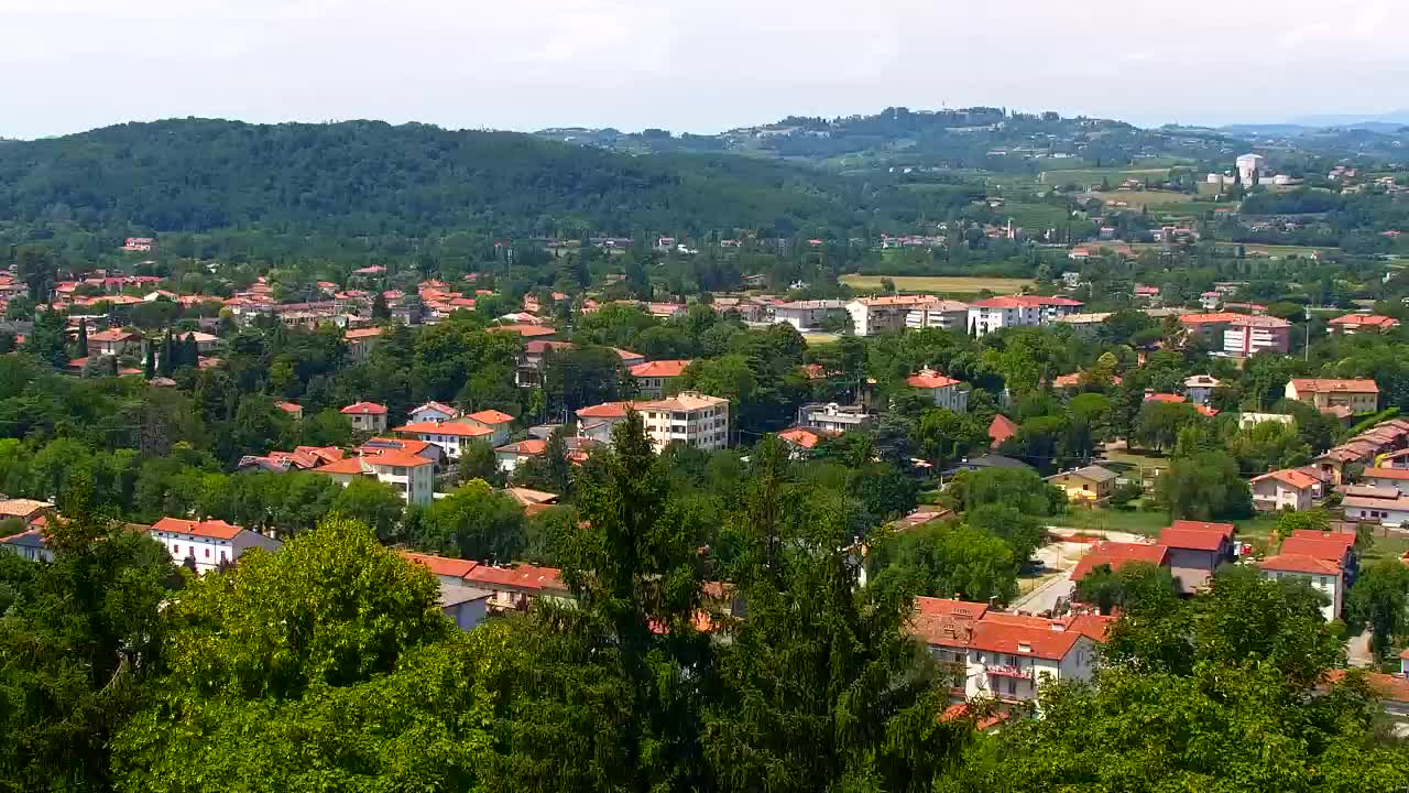 Nova Gorica i Gorica: Prekrasan Pogled iz Franjevačkog Samostana Kostanjevica