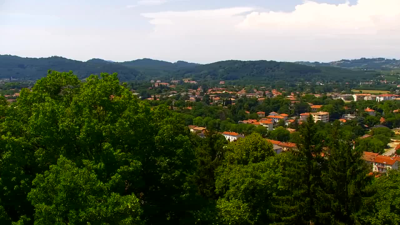 Nova Gorica et Gorizia : Vue Imprenable depuis le Monastère Franciscain de Kostanjevica