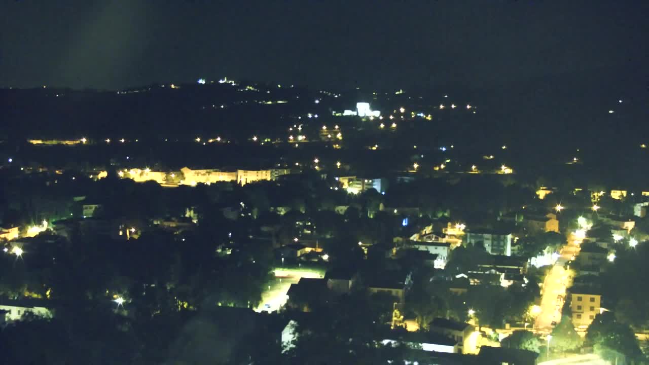 Nova Gorica in Gorica: Čudovit Razgled iz Frančiškanskega Samostana Kostanjevica
