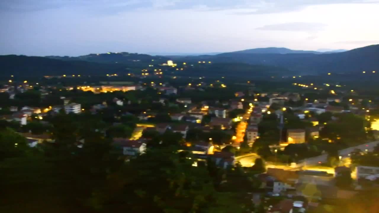 Nova Gorica y Gorizia: Impresionantes Vistas desde el Monasterio Franciscano de Kostanjevica
