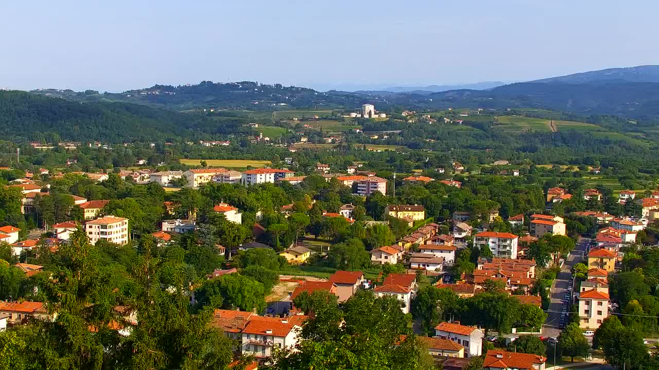 Nova Gorica i Gorica: Prekrasan Pogled iz Franjevačkog Samostana Kostanjevica