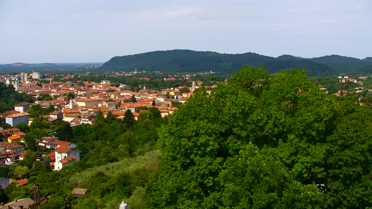 Nova Gorica in Gorica: Čudovit Razgled iz Frančiškanskega Samostana Kostanjevica