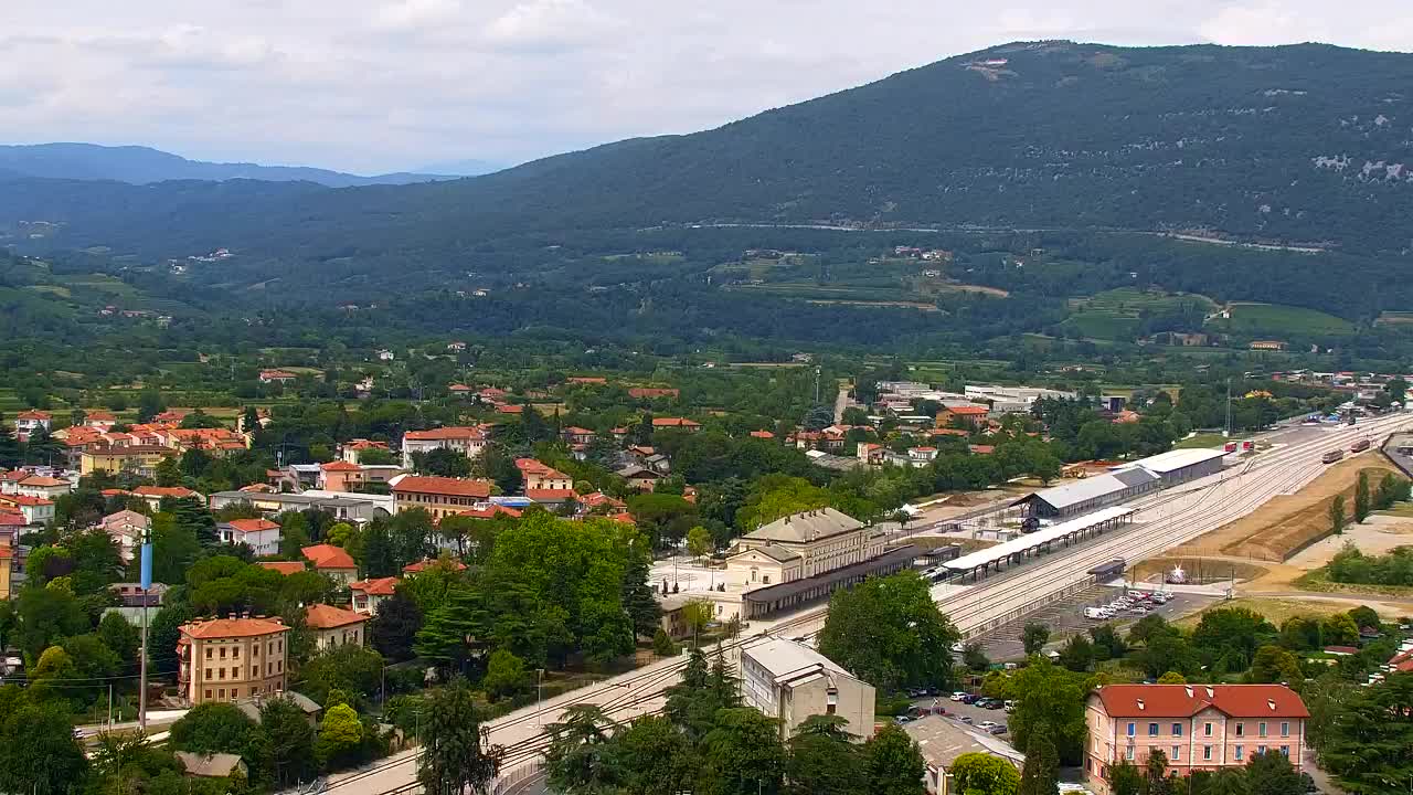 Nova Gorica i Gorica: Prekrasan Pogled iz Franjevačkog Samostana Kostanjevica