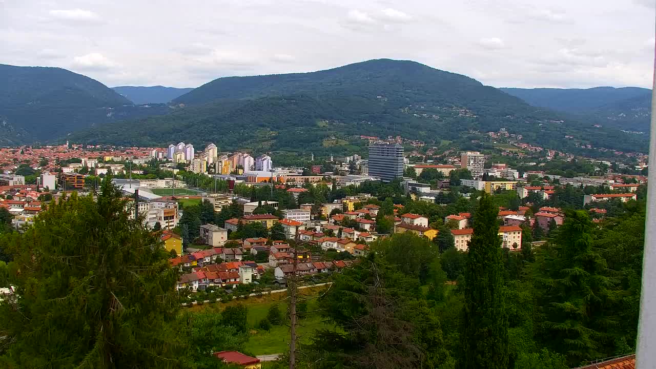 Nova Gorica et Gorizia : Vue Imprenable depuis le Monastère Franciscain de Kostanjevica