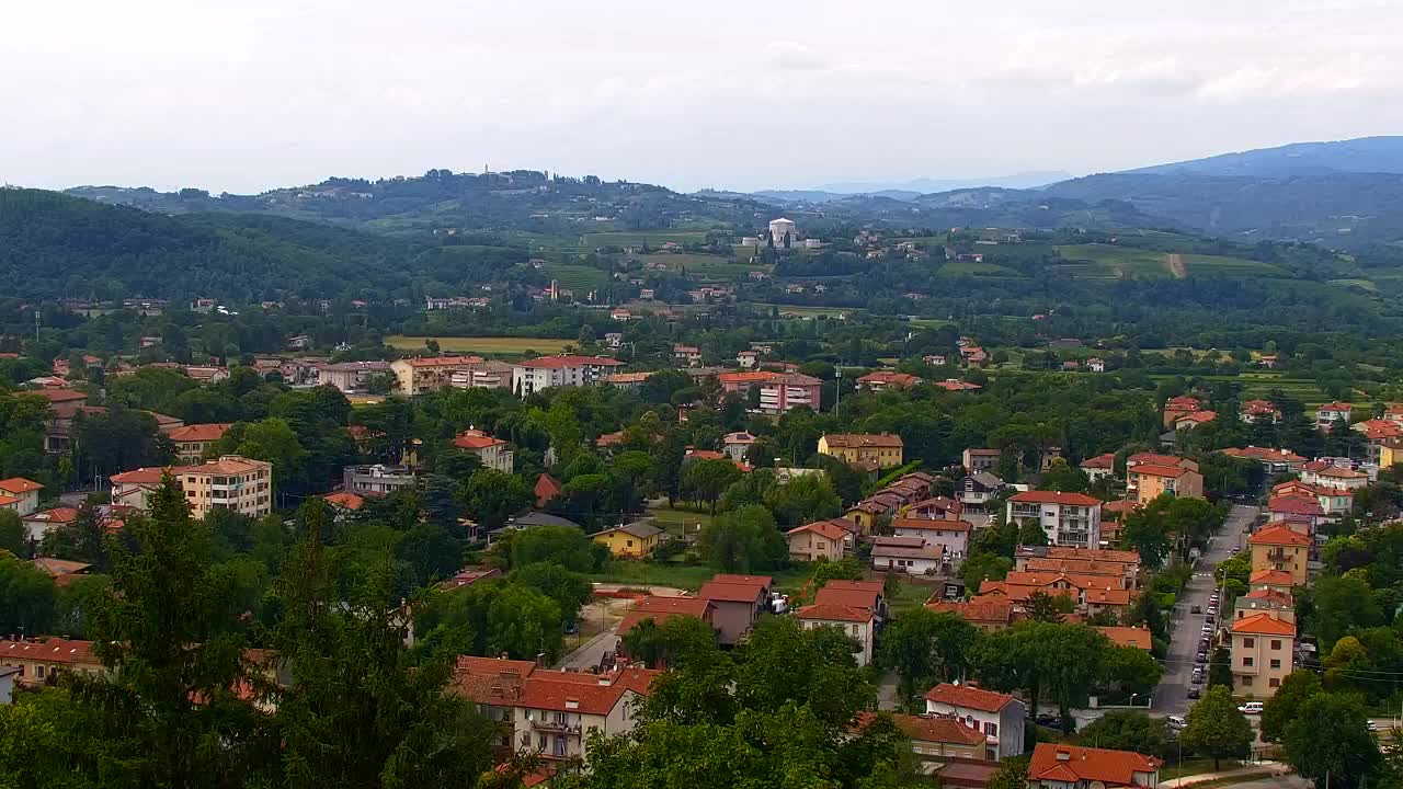 Nova Gorica in Gorica: Čudovit Razgled iz Frančiškanskega Samostana Kostanjevica