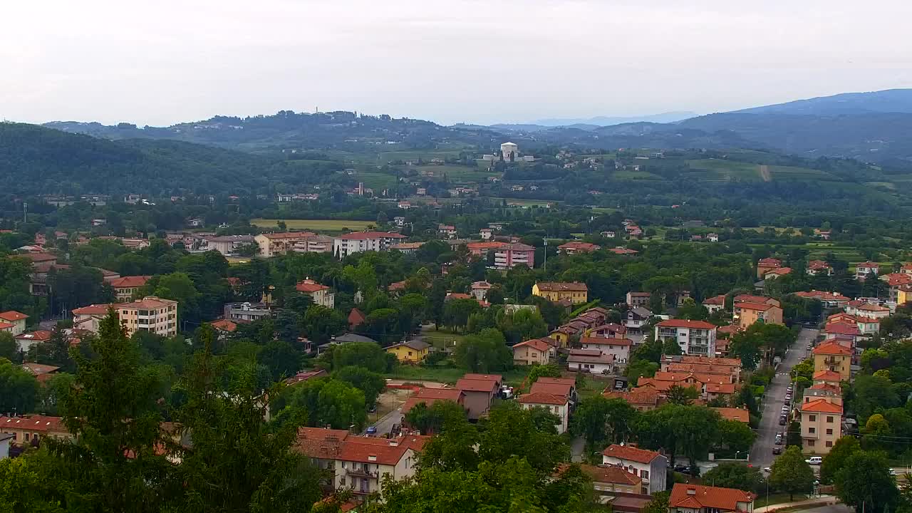 Nova Gorica in Gorica: Čudovit Razgled iz Frančiškanskega Samostana Kostanjevica