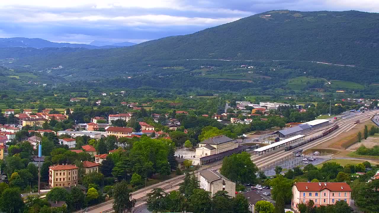 Nova Gorica in Gorica: Čudovit Razgled iz Frančiškanskega Samostana Kostanjevica
