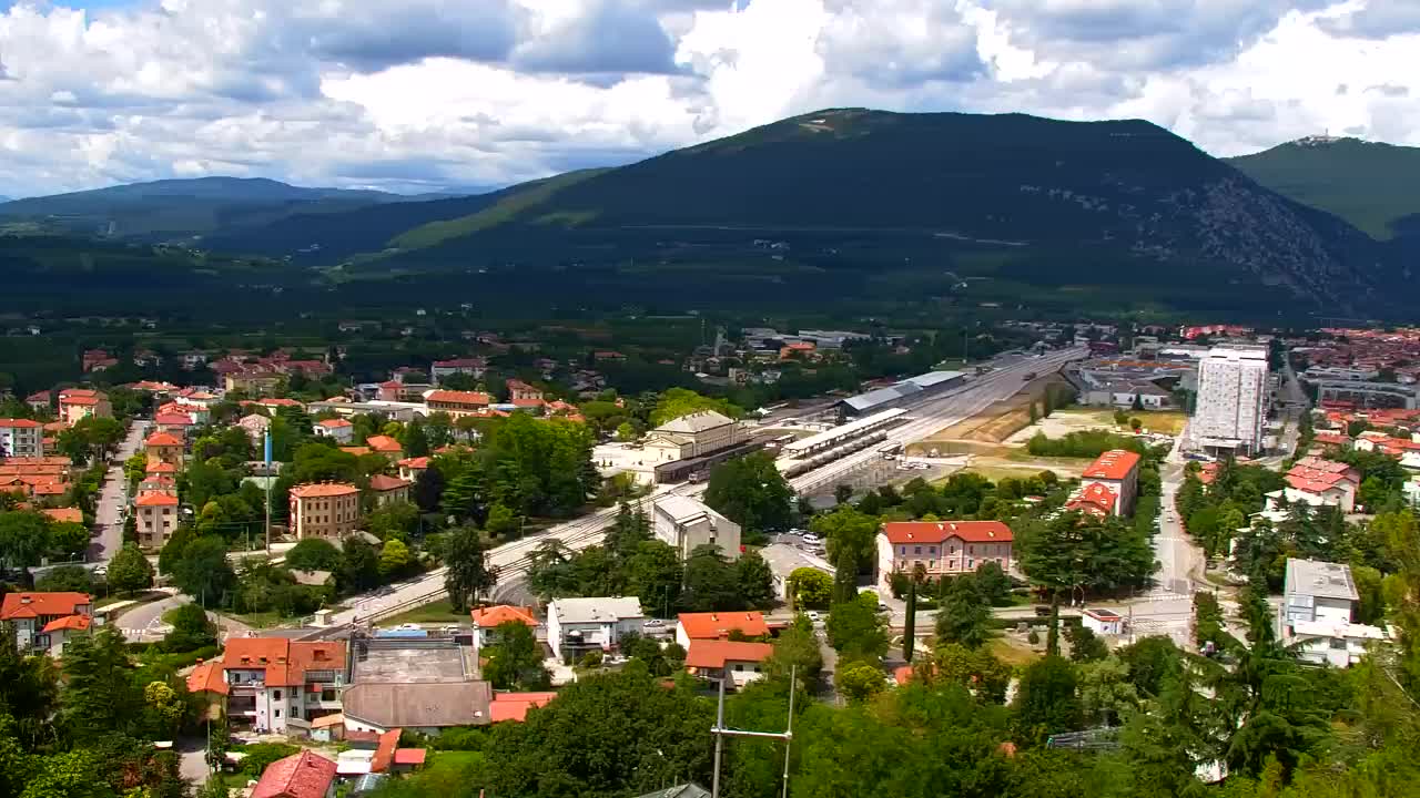 Nova Gorica i Gorica: Prekrasan Pogled iz Franjevačkog Samostana Kostanjevica