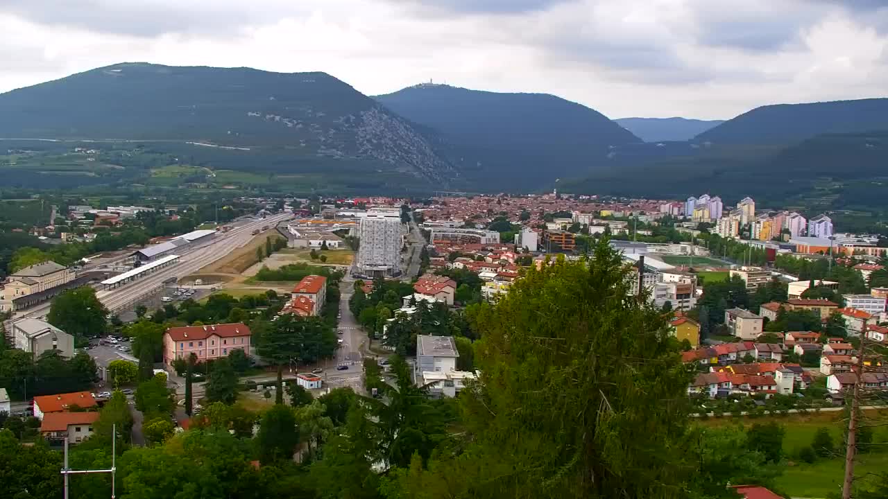 Nova Gorica et Gorizia : Vue Imprenable depuis le Monastère Franciscain de Kostanjevica