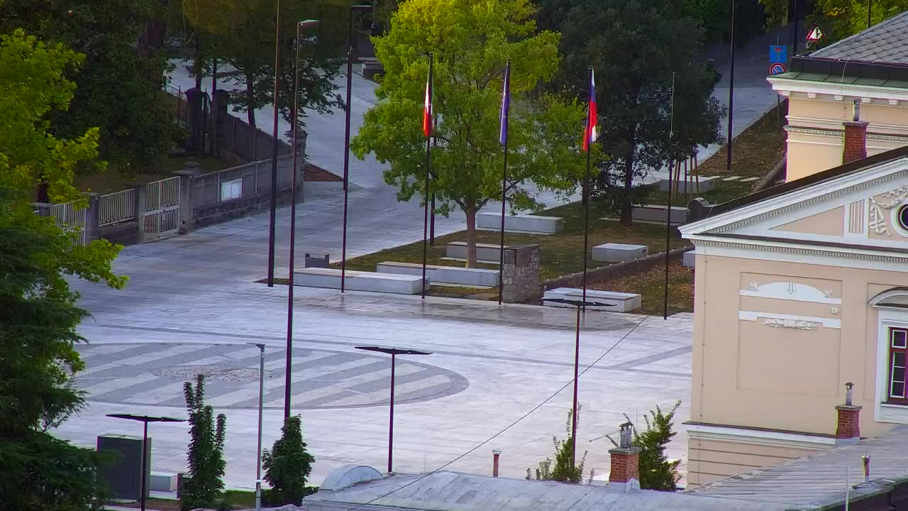 Nova Gorica in Gorica: Čudovit Razgled iz Frančiškanskega Samostana Kostanjevica
