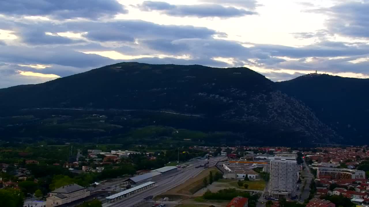 Nova Gorica et Gorizia : Vue Imprenable depuis le Monastère Franciscain de Kostanjevica