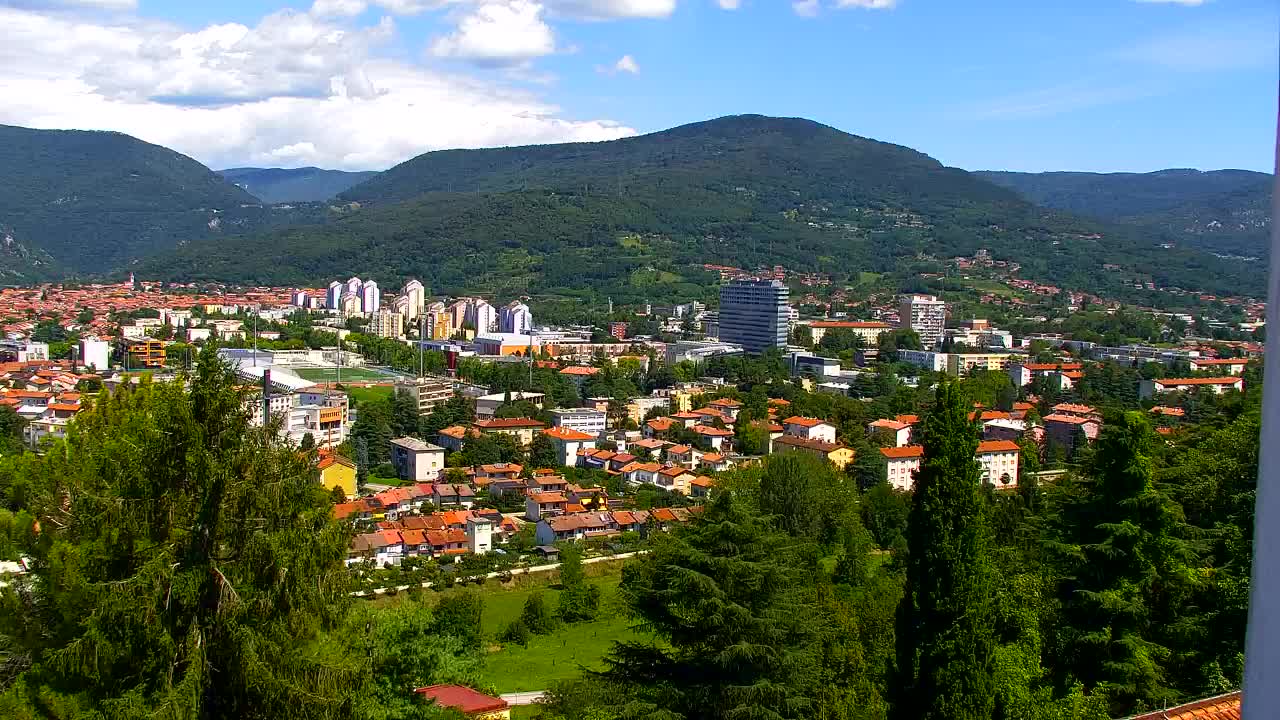 Nova Gorica in Gorica: Čudovit Razgled iz Frančiškanskega Samostana Kostanjevica