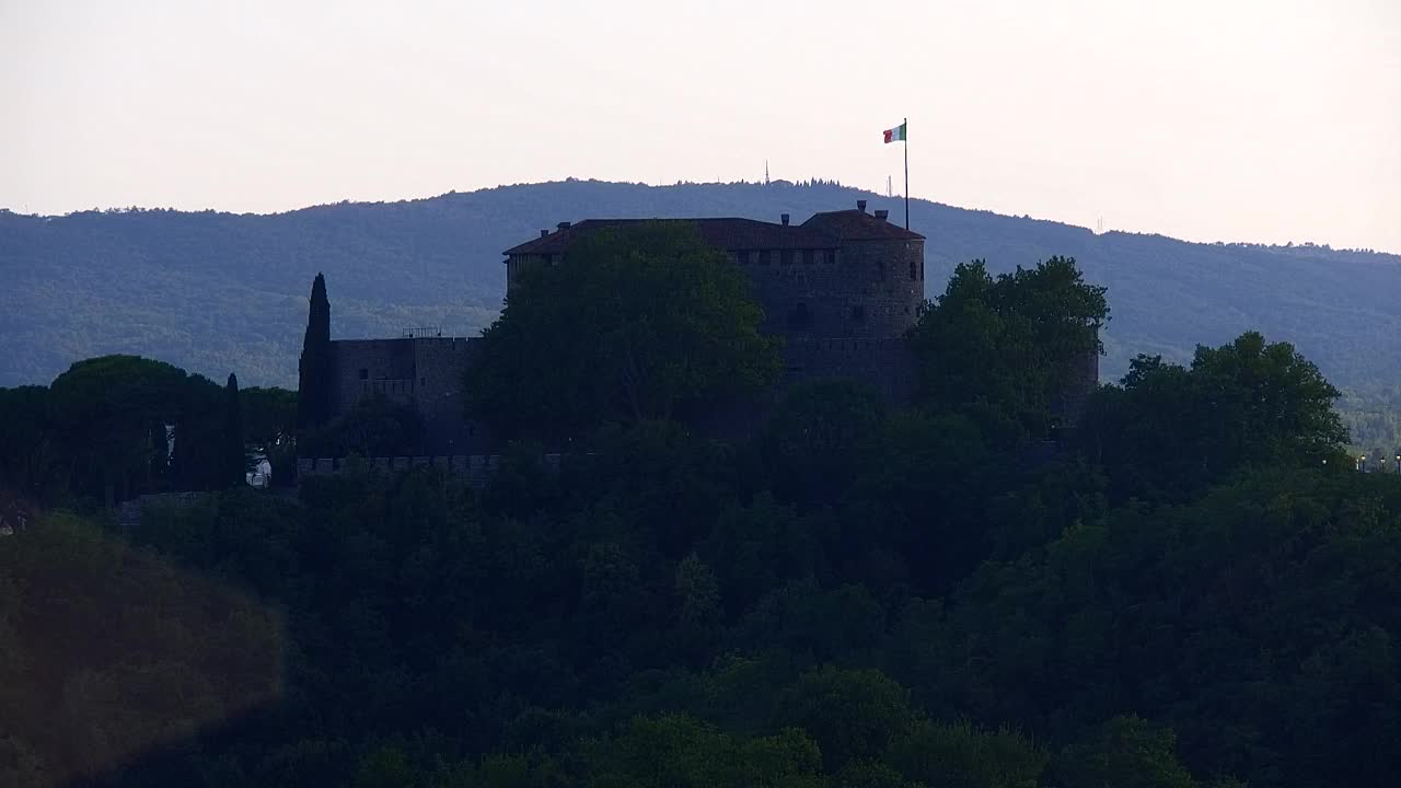Nova Gorica et Gorizia : Vue Imprenable depuis le Monastère Franciscain de Kostanjevica