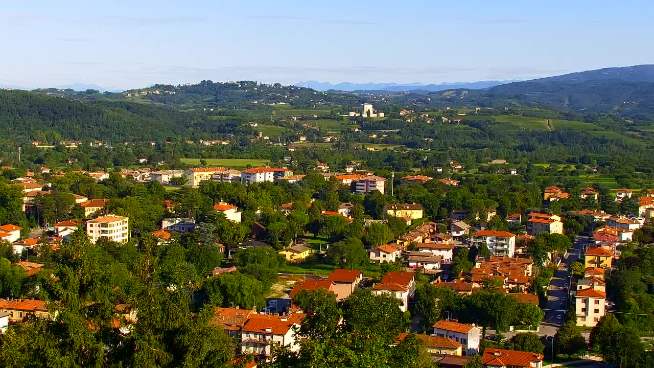 Nova Gorica in Gorica: Čudovit Razgled iz Frančiškanskega Samostana Kostanjevica