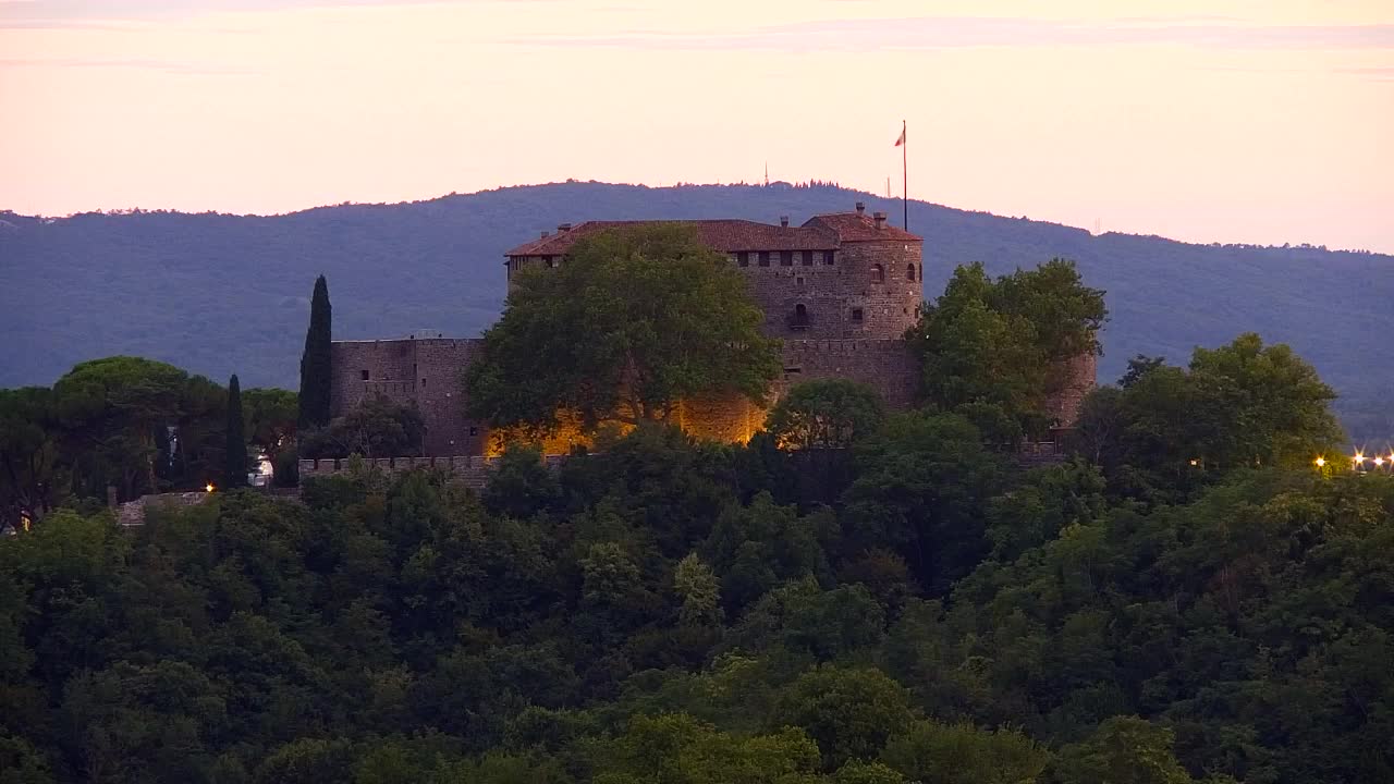 Nova Gorica et Gorizia : Vue Imprenable depuis le Monastère Franciscain de Kostanjevica