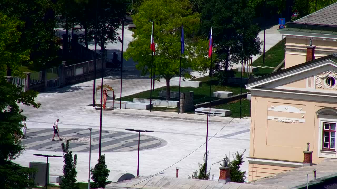 Nova Gorica in Gorica: Čudovit Razgled iz Frančiškanskega Samostana Kostanjevica