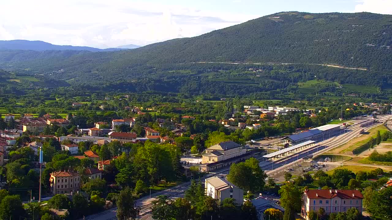Nova Gorica in Gorica: Čudovit Razgled iz Frančiškanskega Samostana Kostanjevica